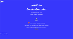Desktop Screenshot of benitogonzalez.com.ar